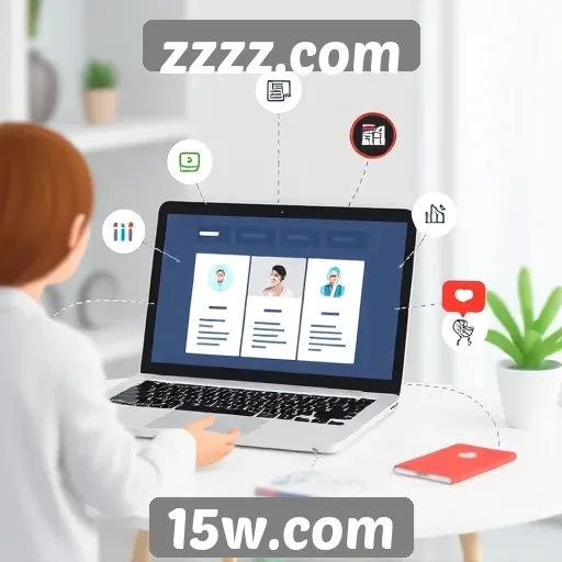 Destaques das funcionalidades interativas de zzzz.com